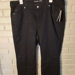 Michael Kors Bootcut Black Jeans